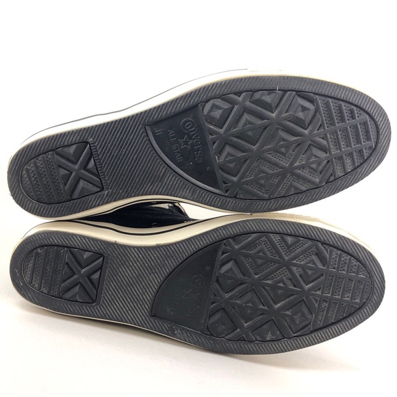 Converse CT Platform Plus Wool Collar Hidden Wedge Sneakers 11 - Picture 8 of 13